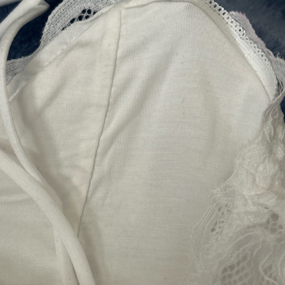 Lingerie Set White Lace Bralette Bra Matching Panties Waist Fit sexy pick size - Picture 10 of 12